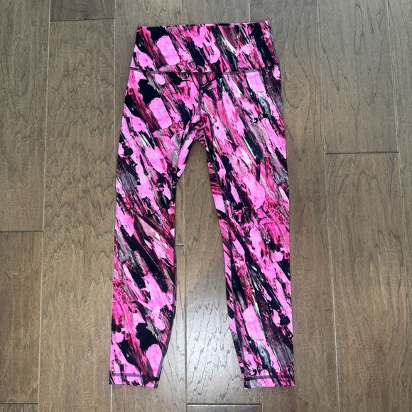 lululemon athletica Pants - Lululemon Leggings in Pink and Black